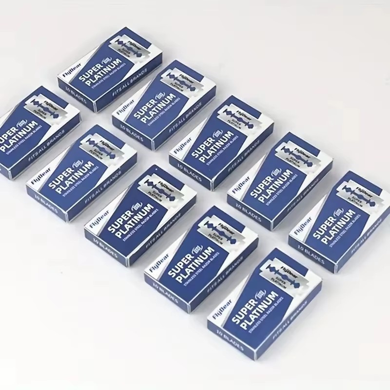Safety Razor Handle - 10/50/90/100/130 szt. Ostrzy do maszynki dwustronnej,