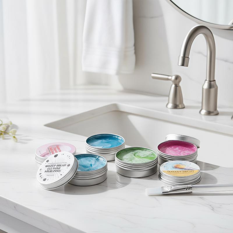 Eco Sponge - Mydło do czyszczenia pędzli do makijażu,