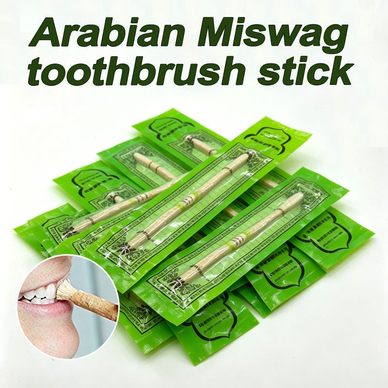 Bamboo Toothbrush - Naturalny Miswak Szczoteczka do Zębów Pakowana