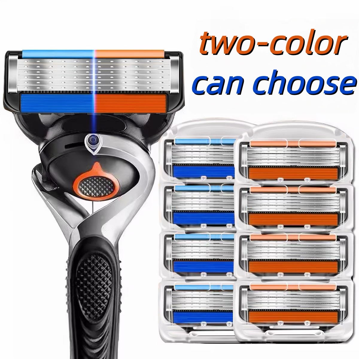 Męskie, 6-warstwowe, wymienne  – Safety Razor Handle recenzja i cena